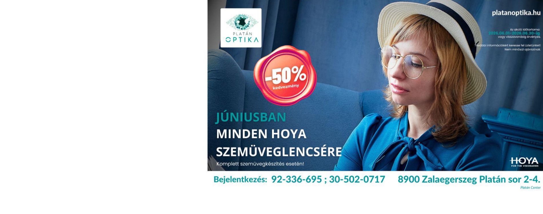 Szemüveglencse akció!